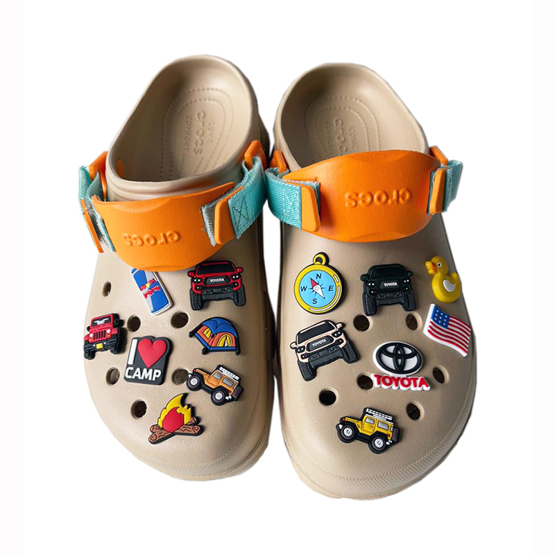 Illustrative example of shoe charms