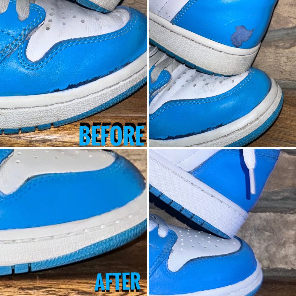 Illustrative example of shoe cleaning near me