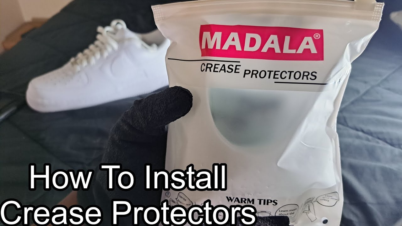 Illustrative example of shoe crease protector
