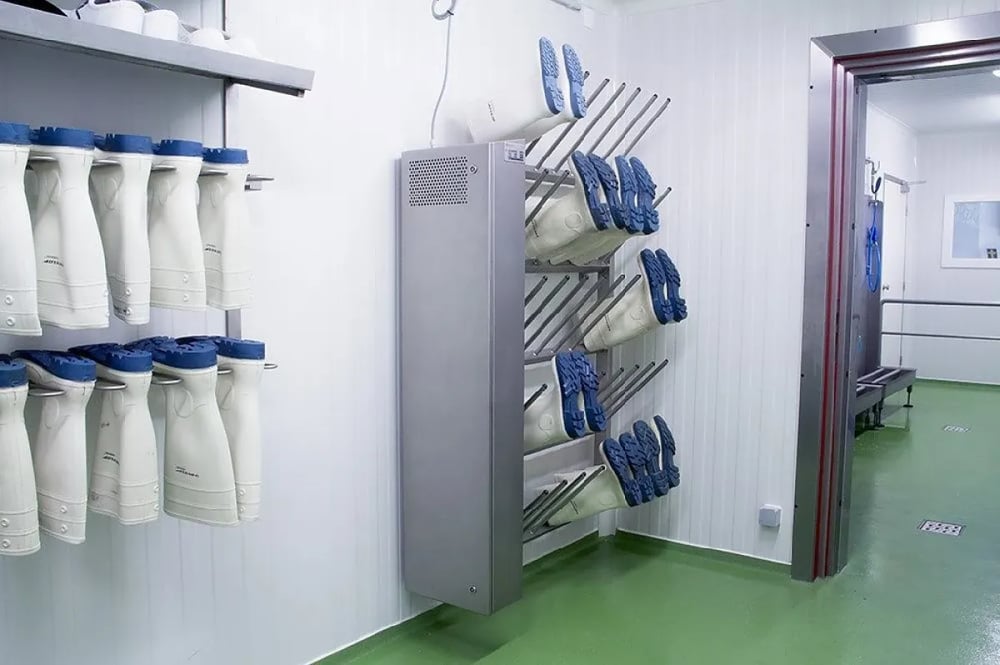 Illustrative example of shoe dryer