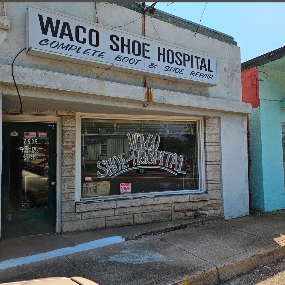 Illustrative example of shoe repair store near me