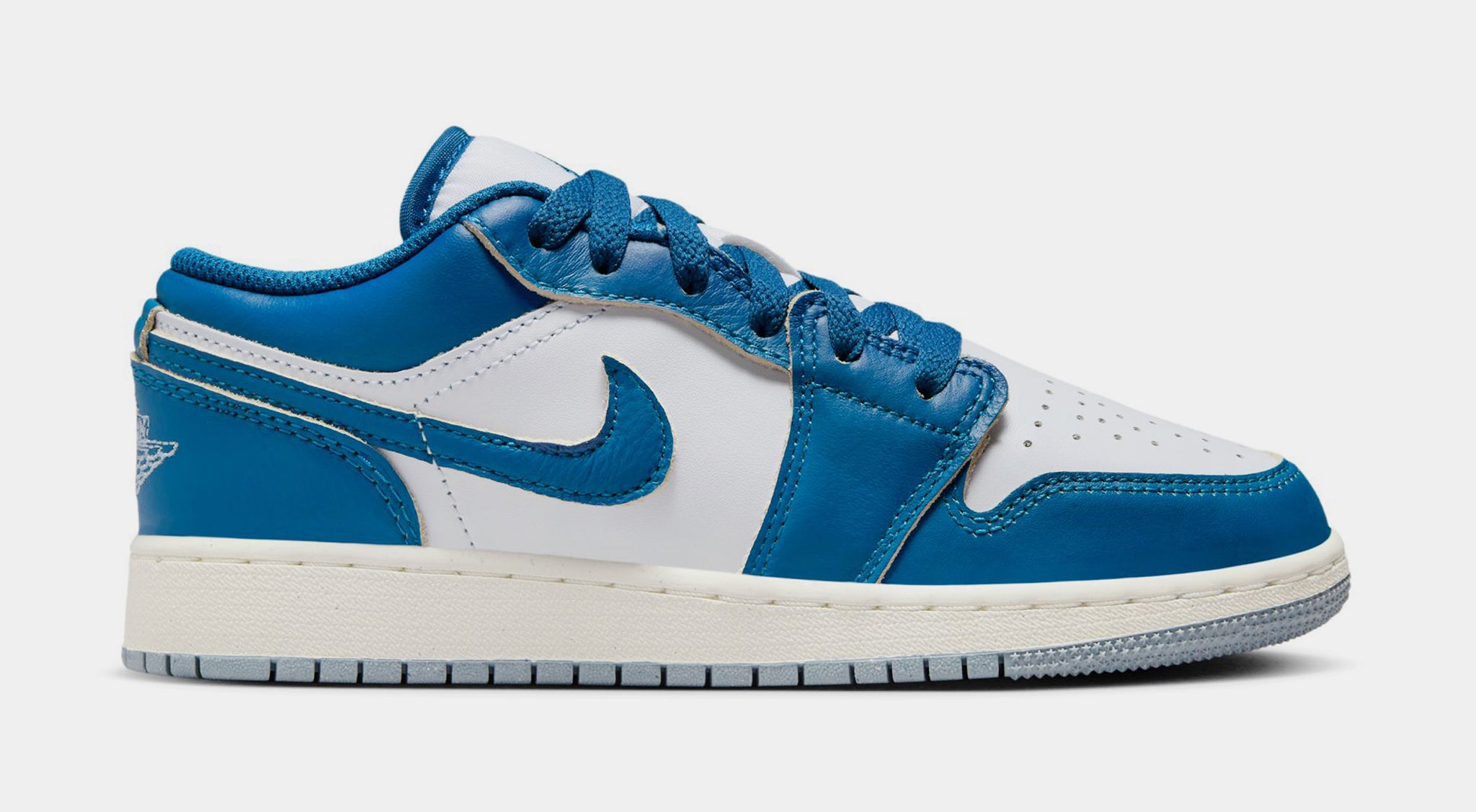 Illustrative example of shoes blue shoes