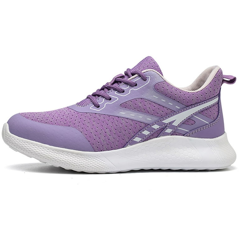 Illustrative example of shoes with purple