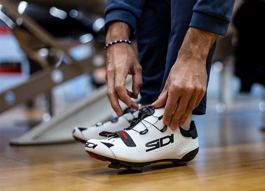 Illustrative example of sidi cycling shoes