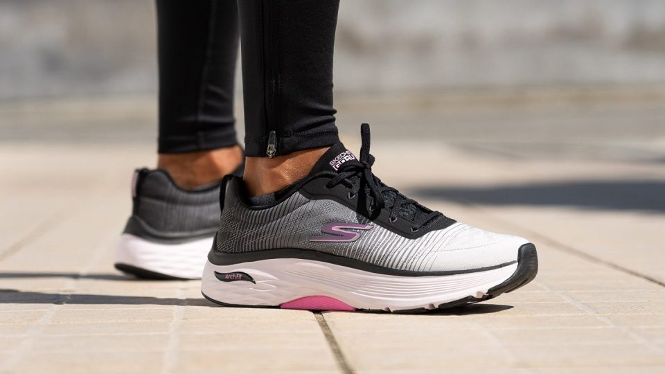 Illustrative example of skechers orthopedic shoes
