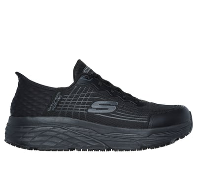 Illustrative example of skechers work shoes for men