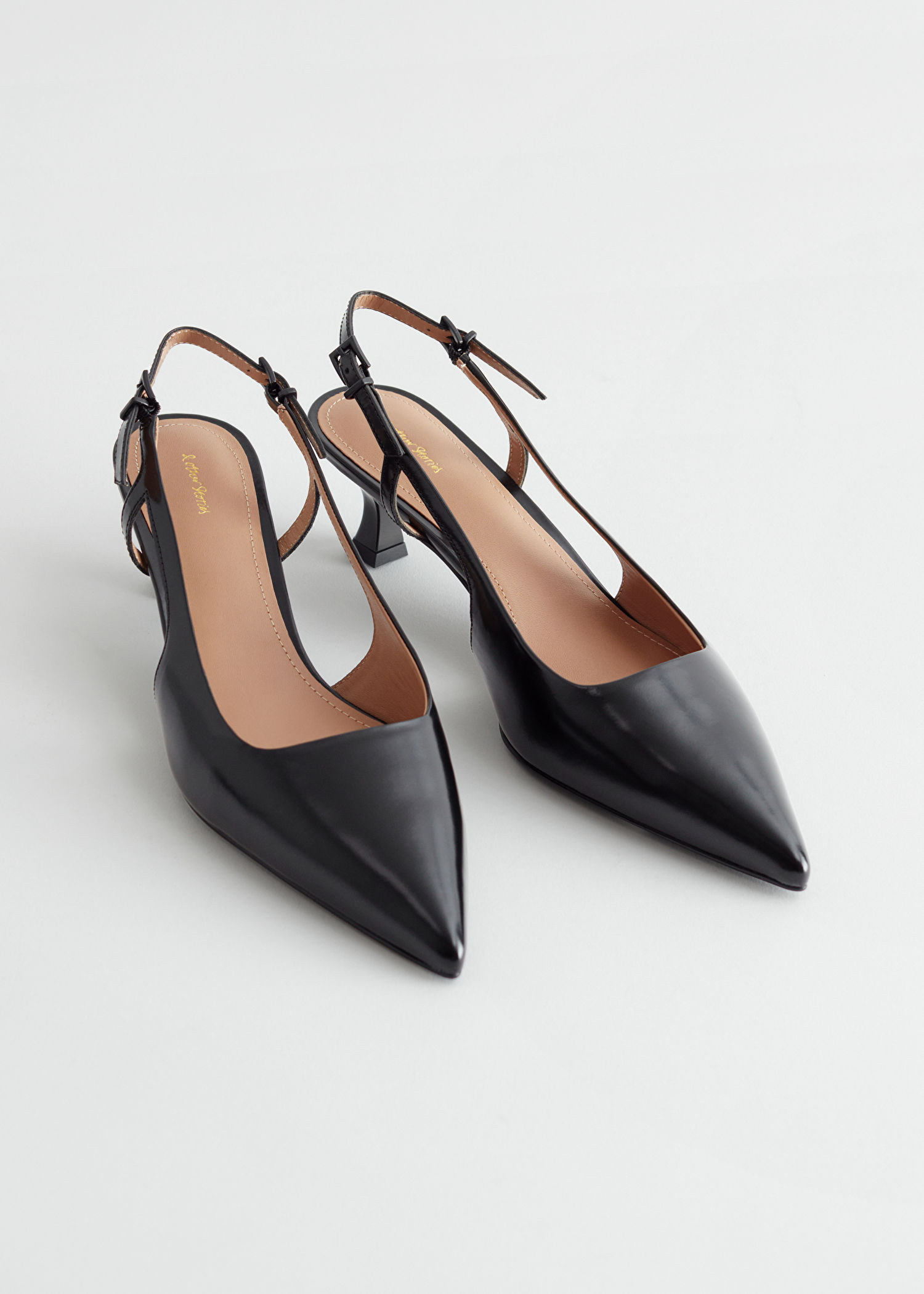 Illustrative example of slingback shoes