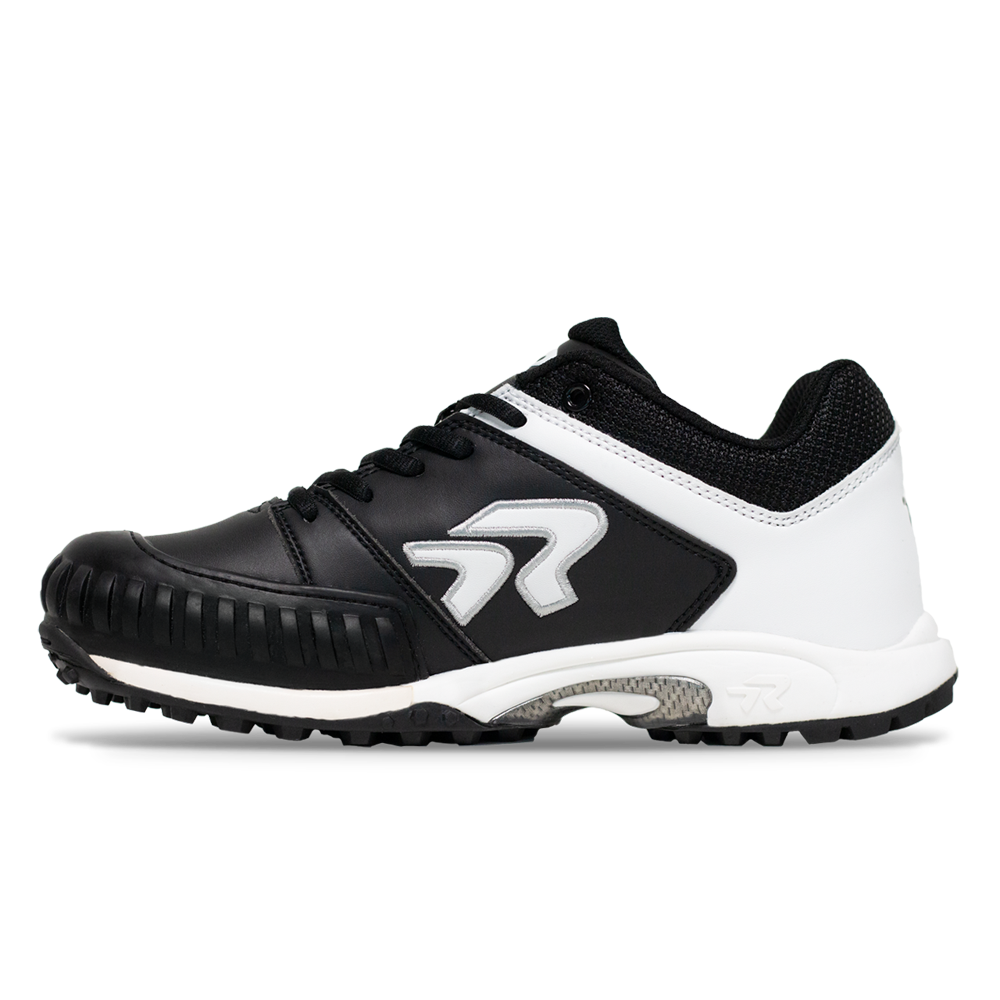 Illustrative example of softball turf shoes