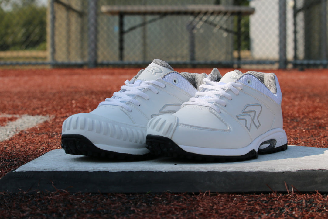 Illustrative example of softball turf shoes