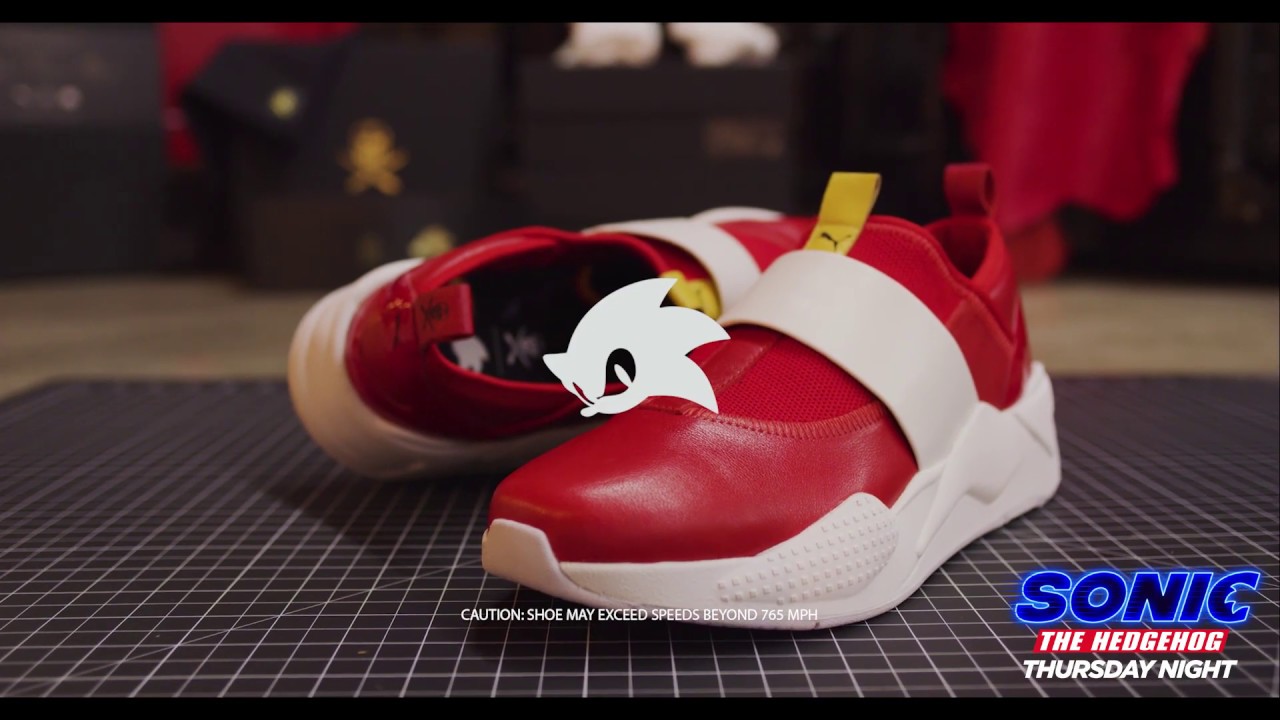 Illustrative example of sonic the hedgehog shoes