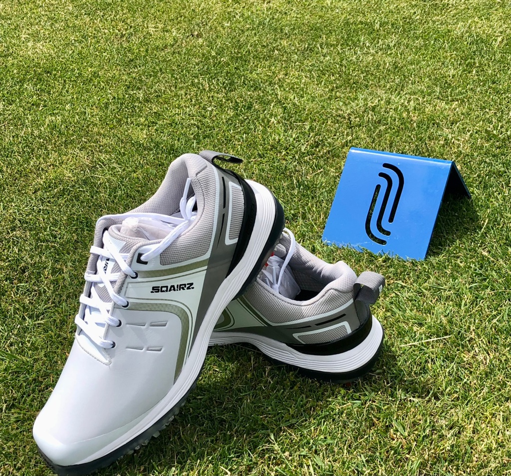 Illustrative example of sqairz golf shoes