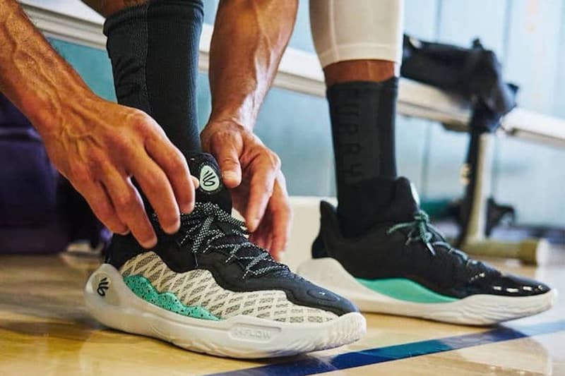 Illustrative example of steph curry basketball shoes