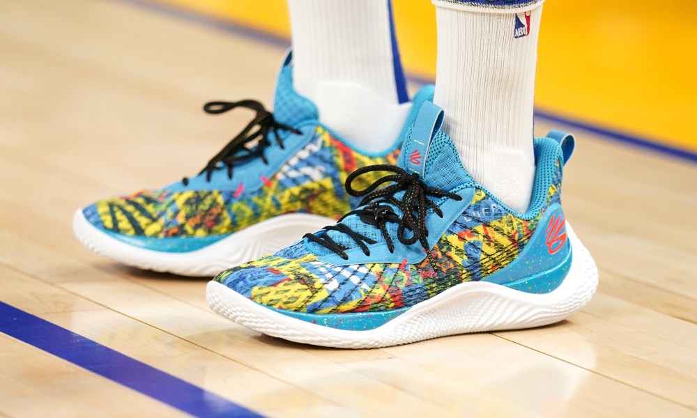 Illustrative example of stephen curry shoes