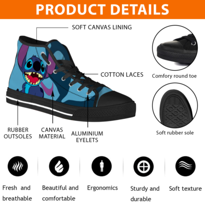 Illustrative example of stitch shoes