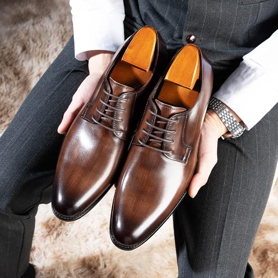 Illustrative example of suit shoes