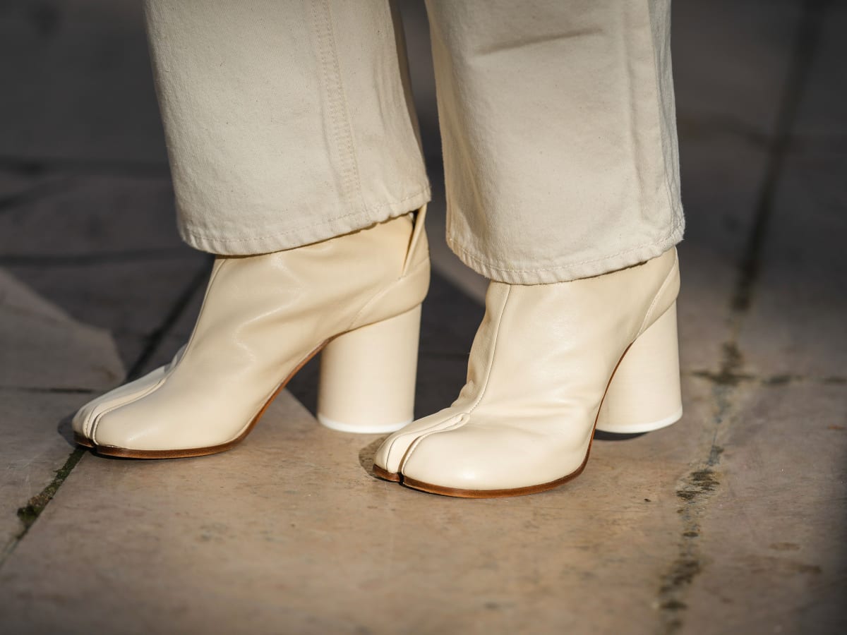 Illustrative example of tabi shoes margiela
