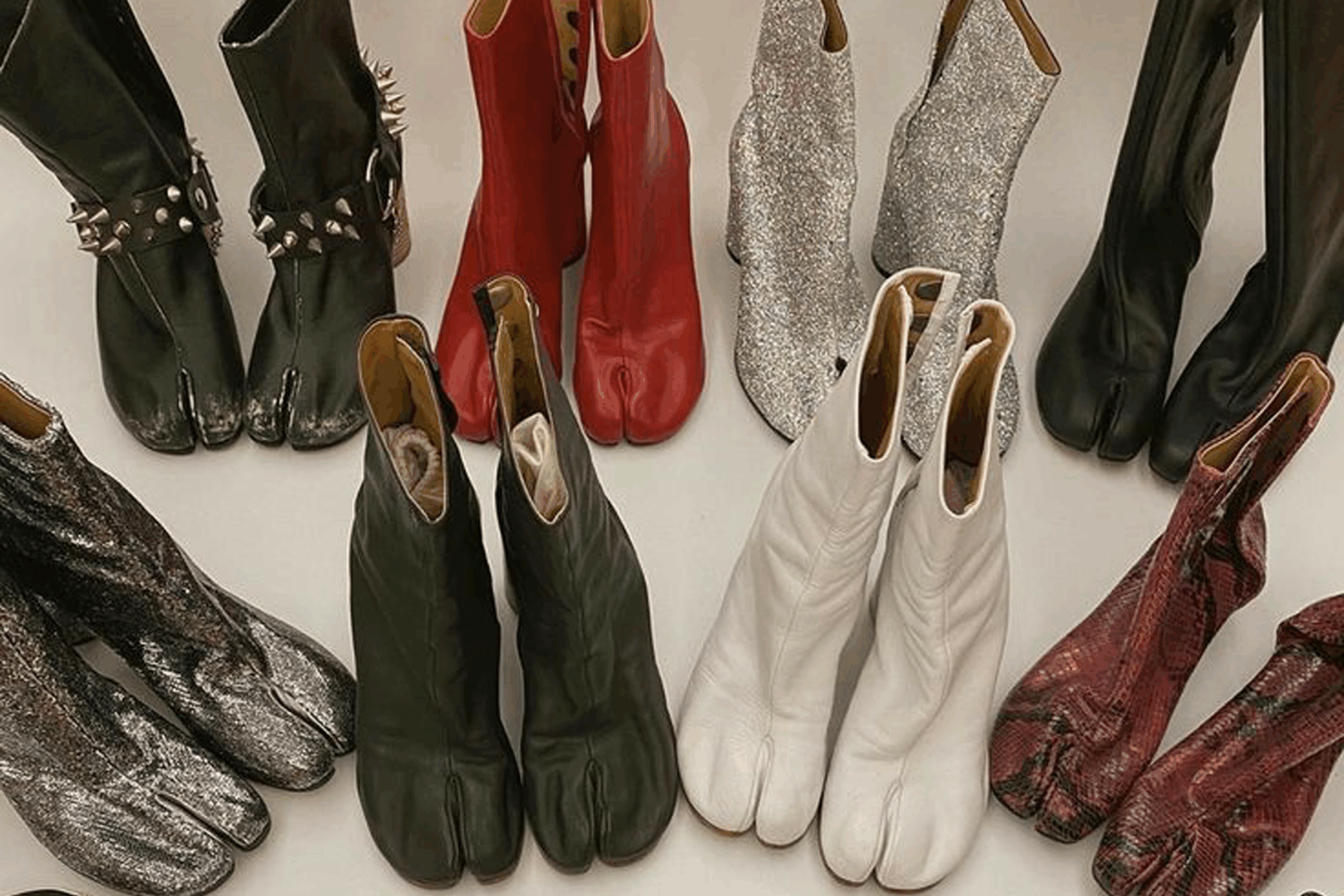 Illustrative example of tabi shoes margiela