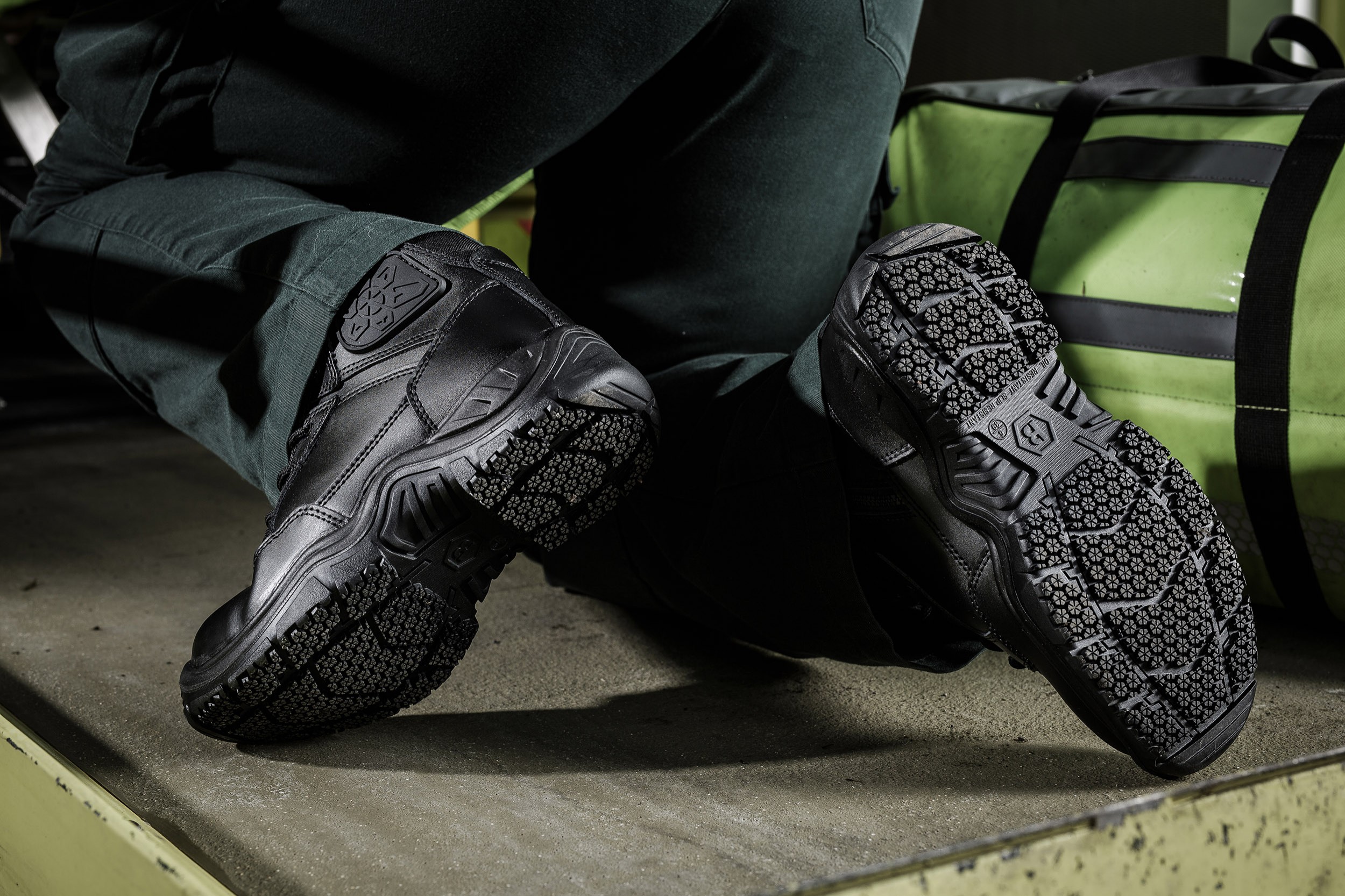 Illustrative example of tactical shoes