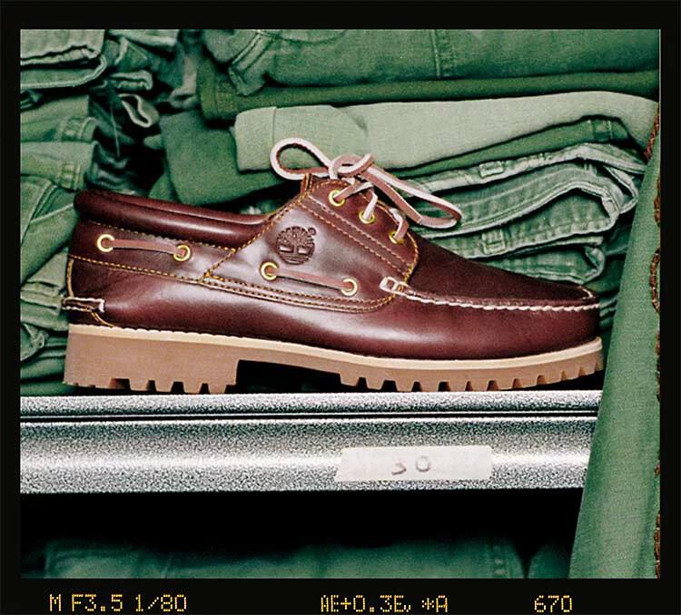 Illustrative example of timberland boat shoes