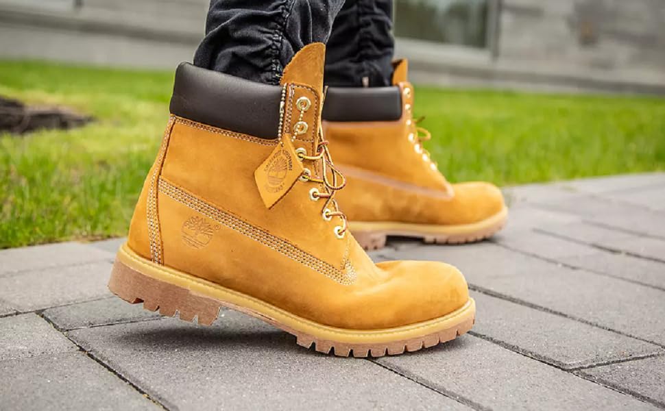 Illustrative example of timberland steel toe shoes
