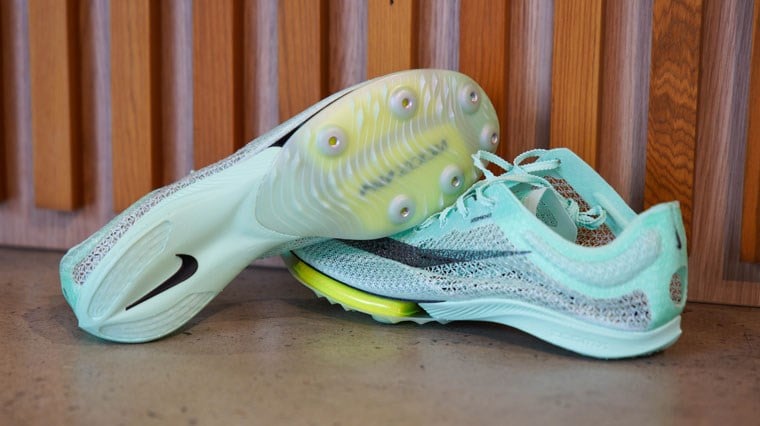 Illustrative example of track and field shoes
