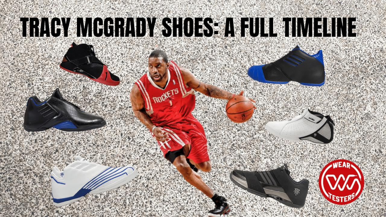 Illustrative example of tracy mcgrady shoes