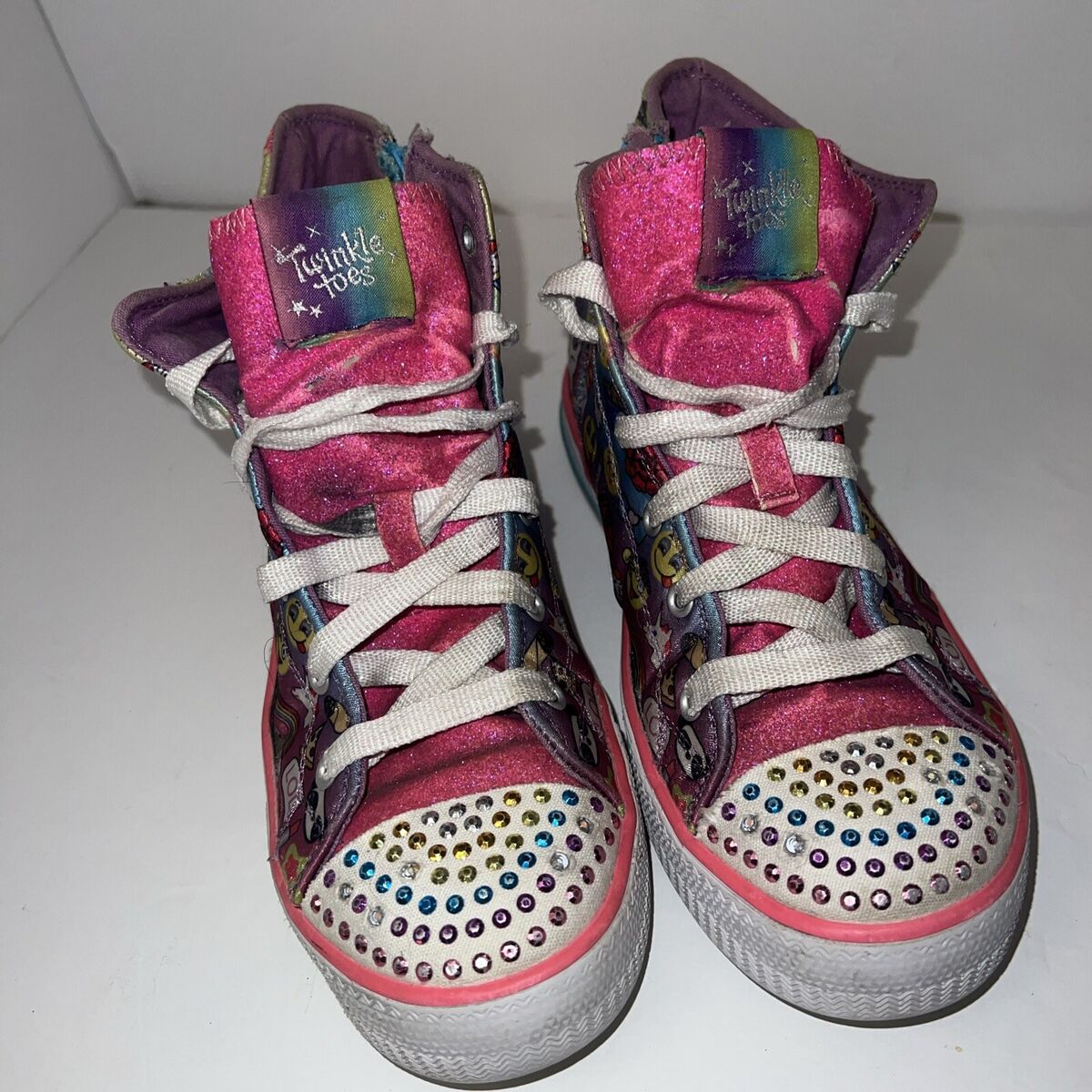 Illustrative example of twinkle toes shoes