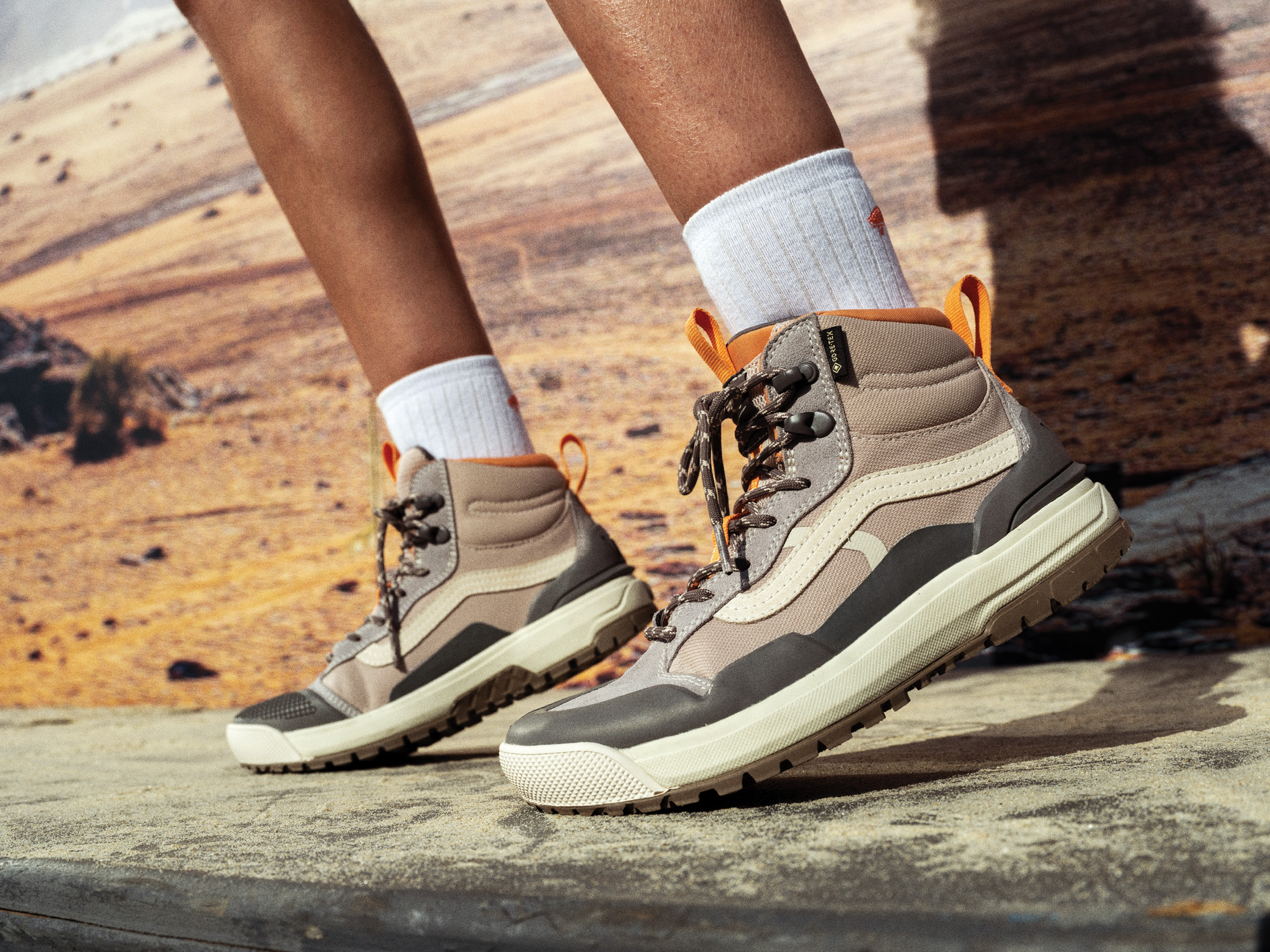 Illustrative example of vans hiking shoes