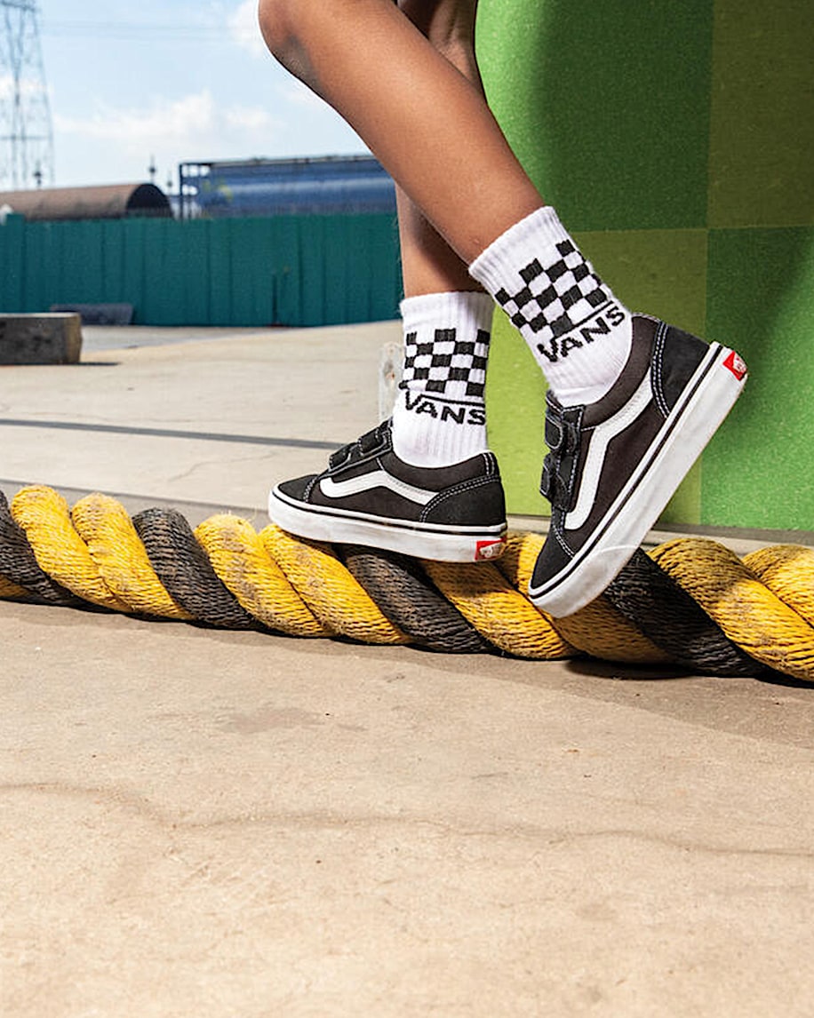Illustrative example of vans kids shoes