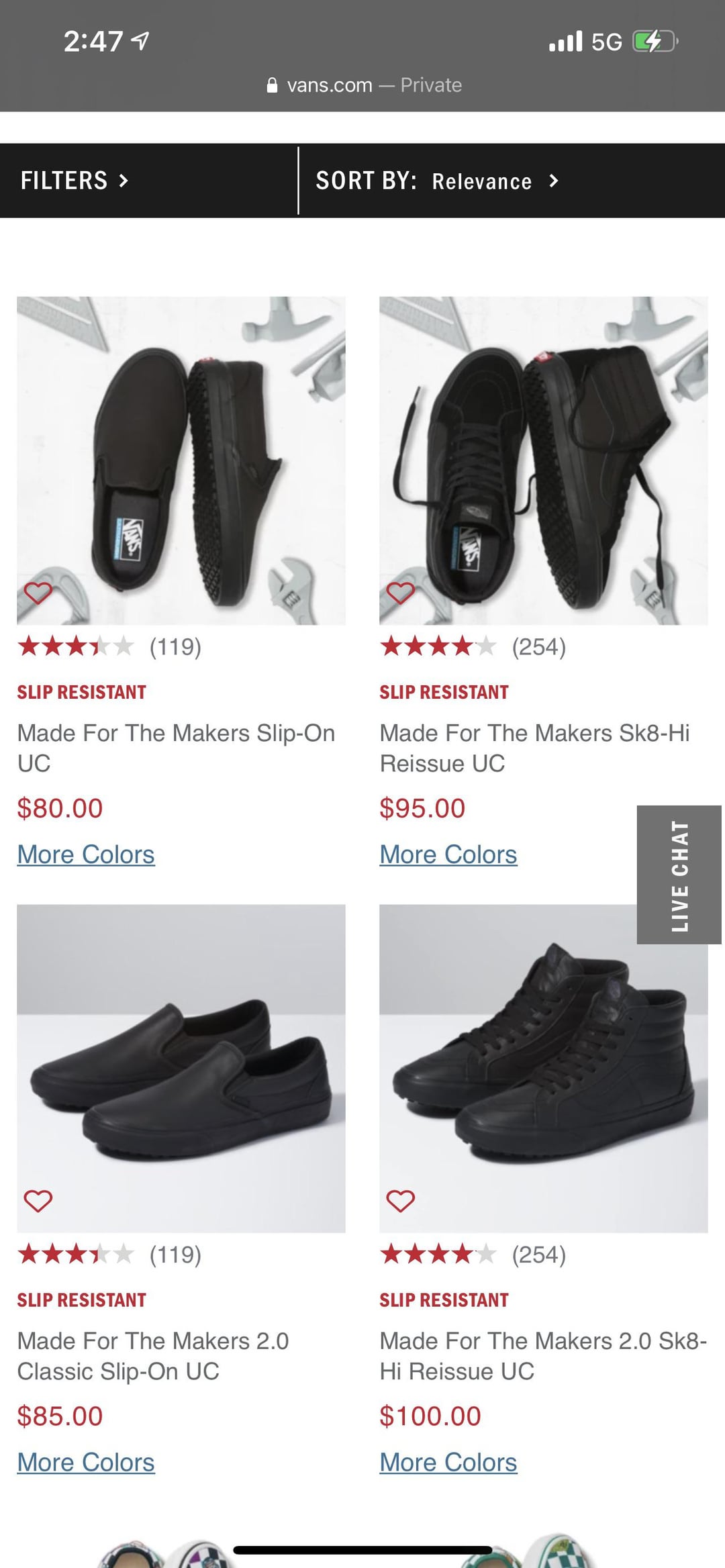Illustrative example of vans non slip shoes