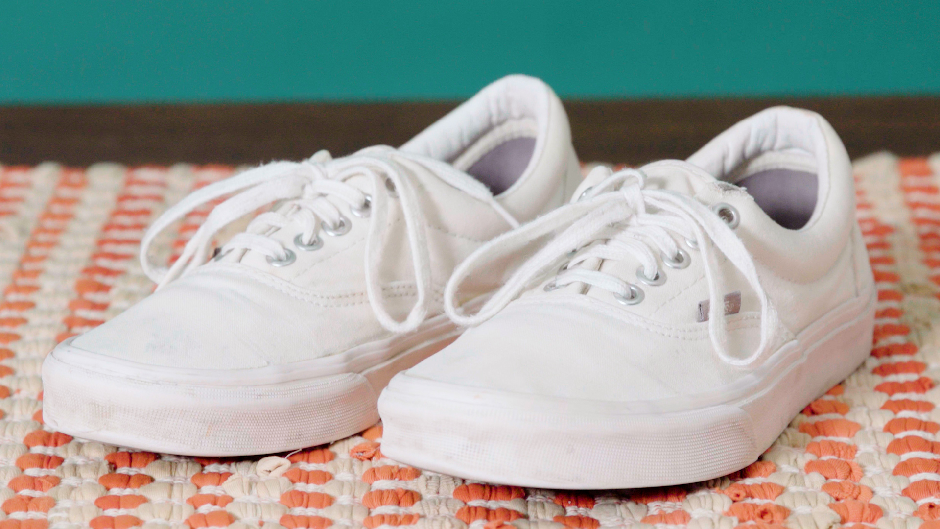 Illustrative example of vans shoes white