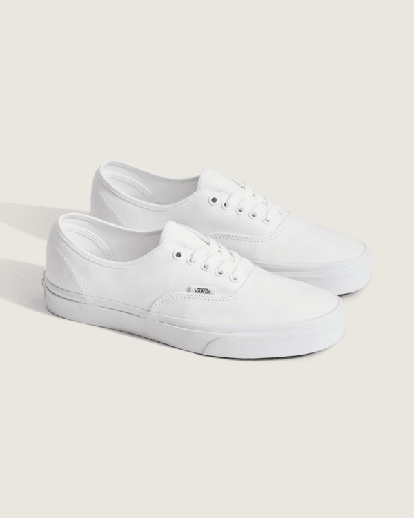 Illustrative example of vans shoes white