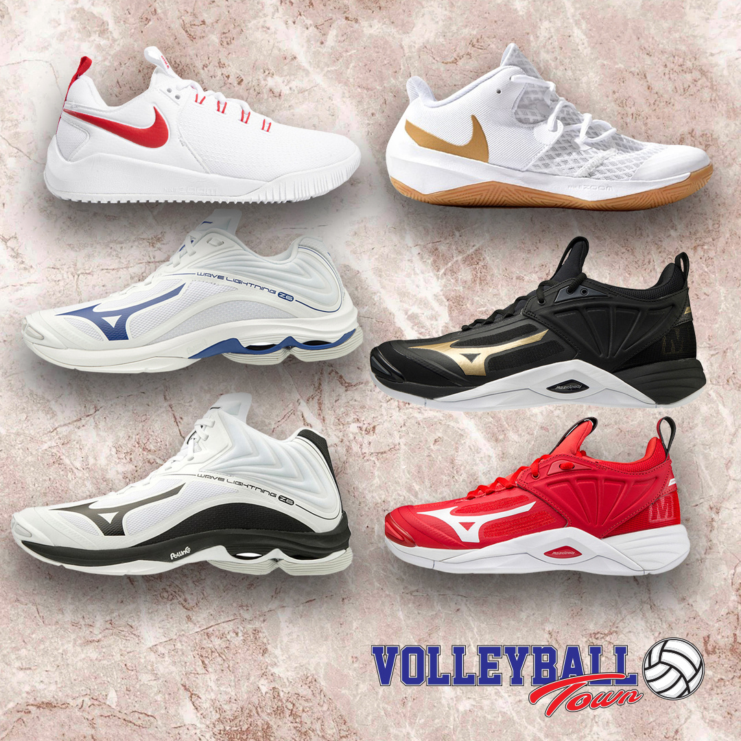 Illustrative example of volleyball shoes