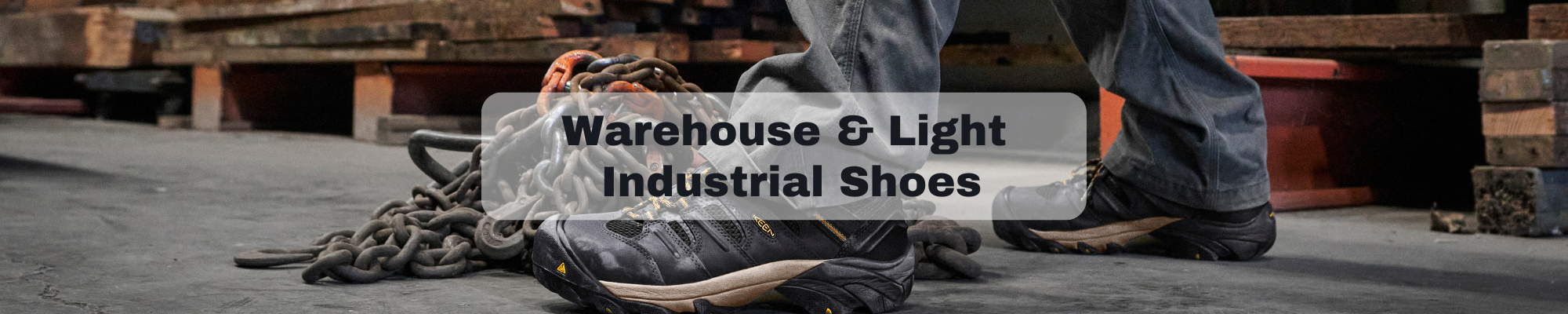 Illustrative example of warehouse shoes