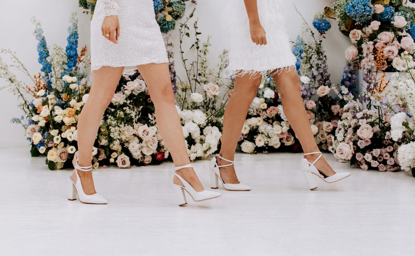 Illustrative example of wedding shoes