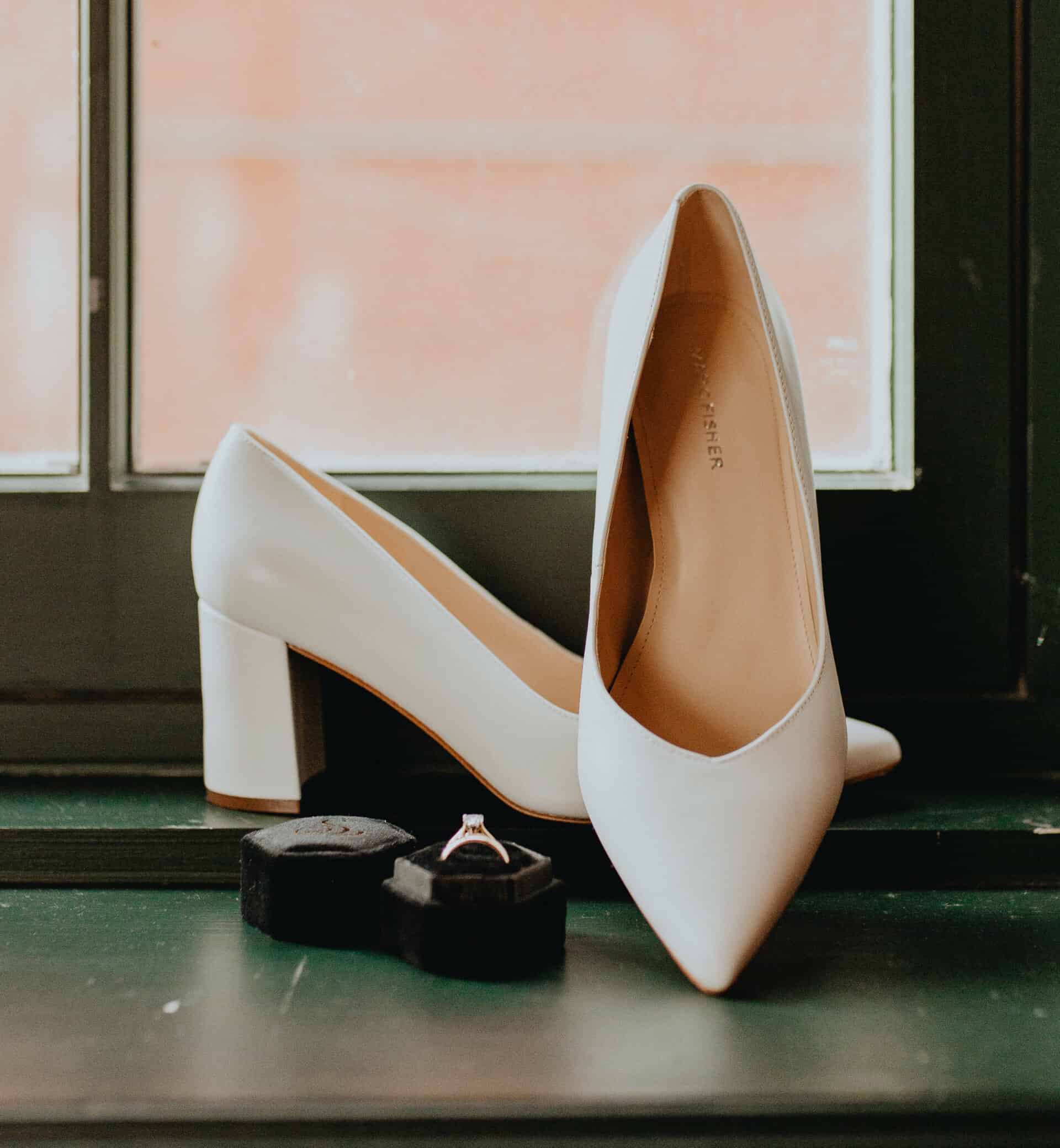 Illustrative example of wedding shoes
