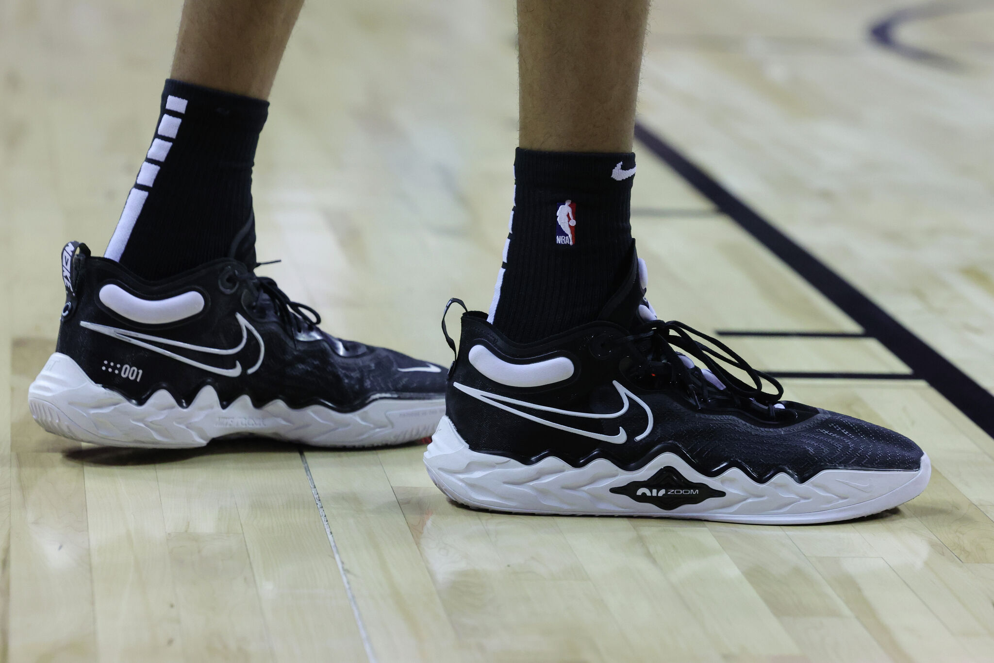Illustrative example of wembanyama shoes