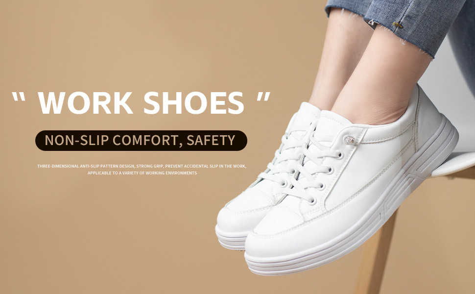 Illustrative example of white shoes women