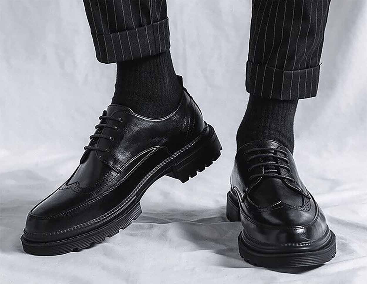 Illustrative example of wingtip shoes
