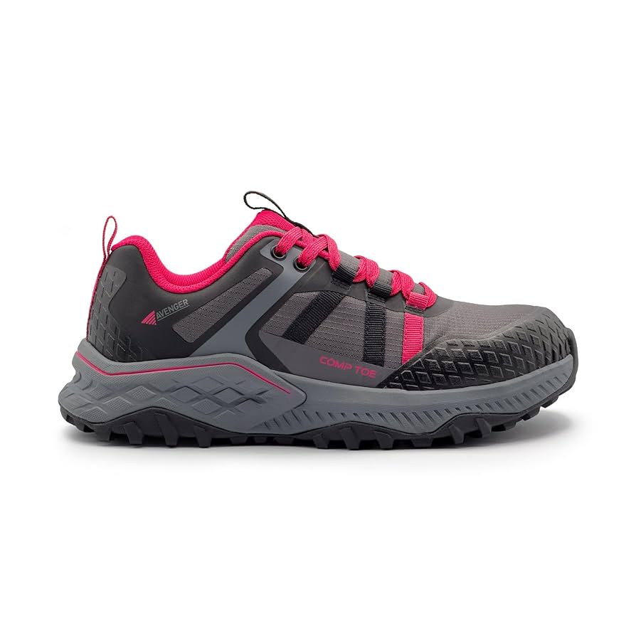 Illustrative example of women's composite toe shoes