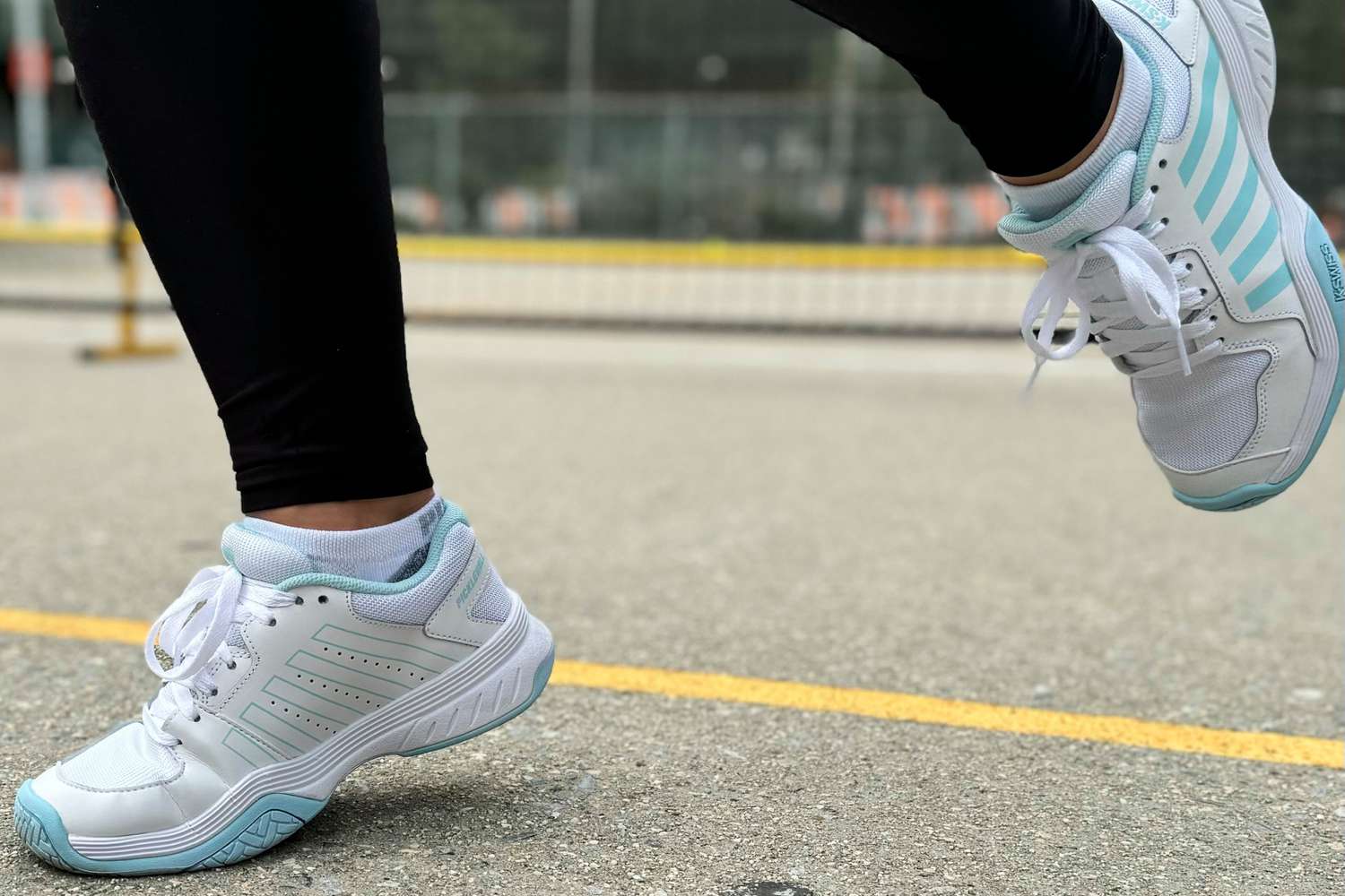 Illustrative example of women's pickleball shoes