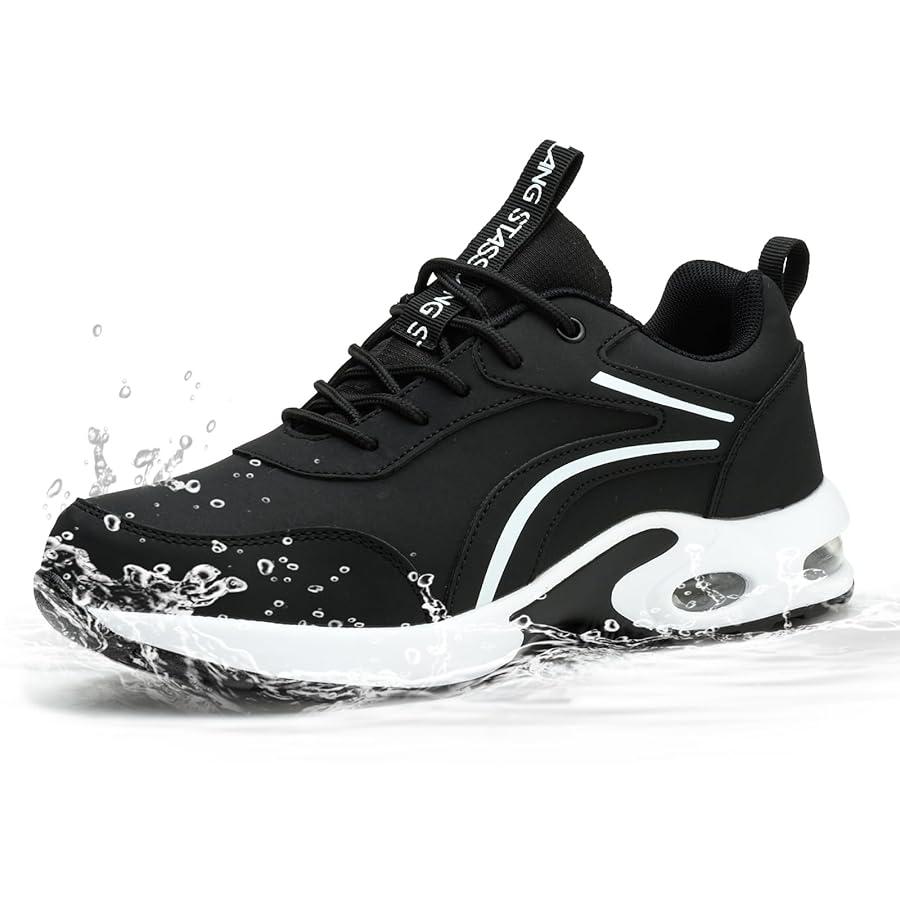 Illustrative example of women's steel toe shoes