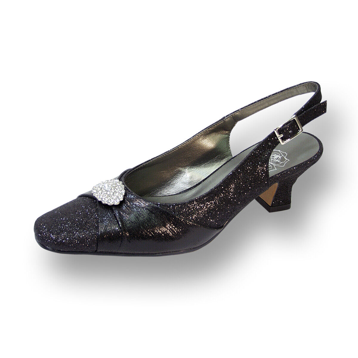 Illustrative example of womens wide width dress shoes