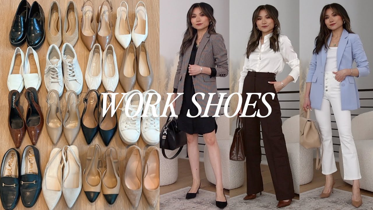 Illustrative example of work shoes women