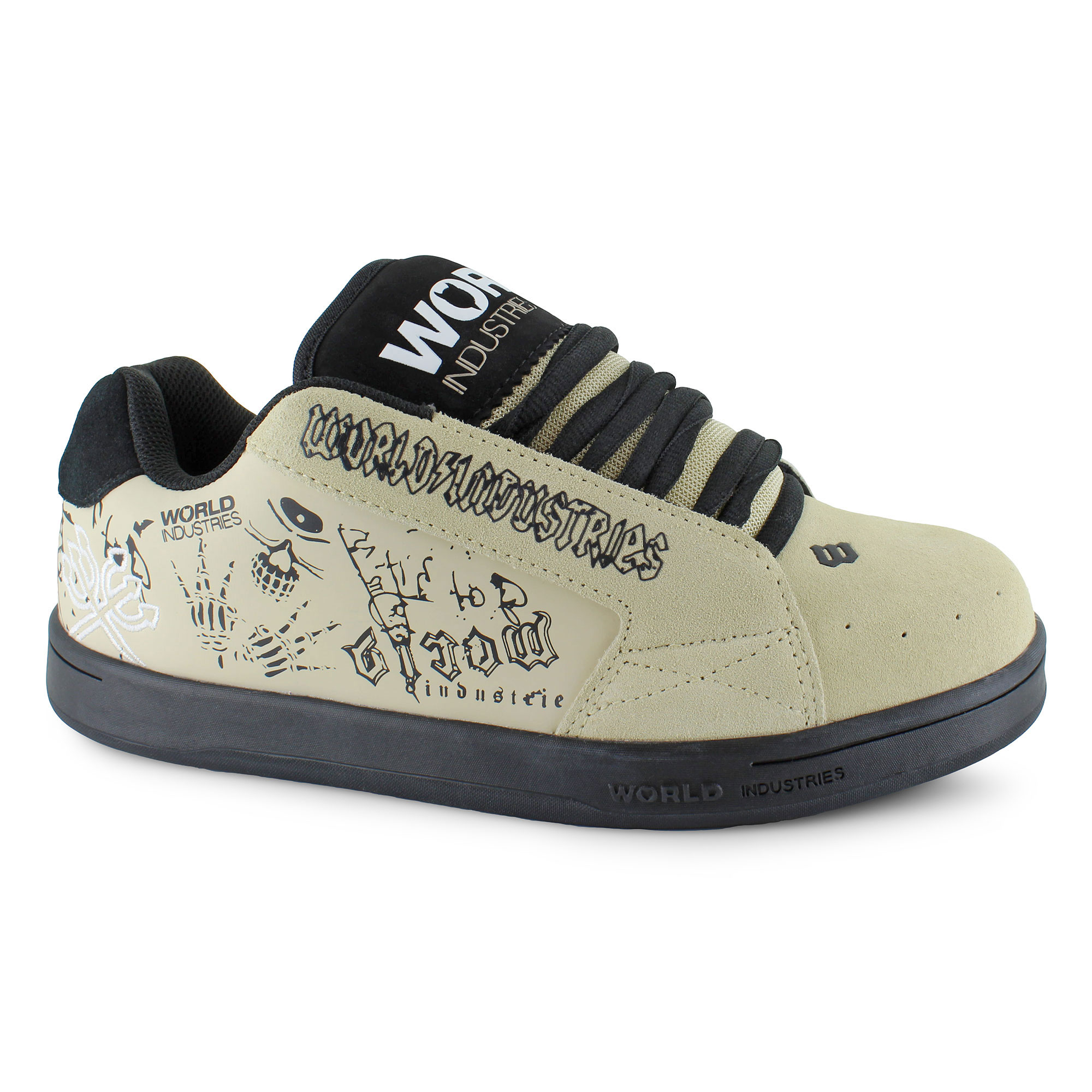 Illustrative example of world industries shoes