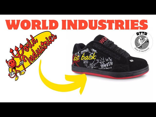 Illustrative example of world industries shoes