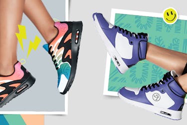 Illustrative example of zumba shoes