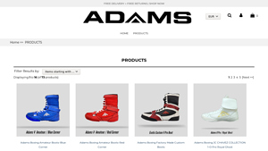 Adams - Boxing Amateur Boots