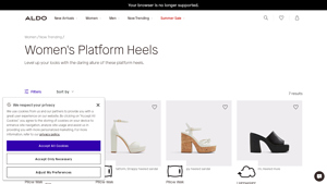 Aldo Shoes - Women's Platform Heels Collection