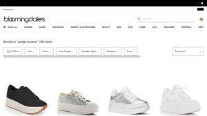 Bloomingdale's - Wedge Sneakers